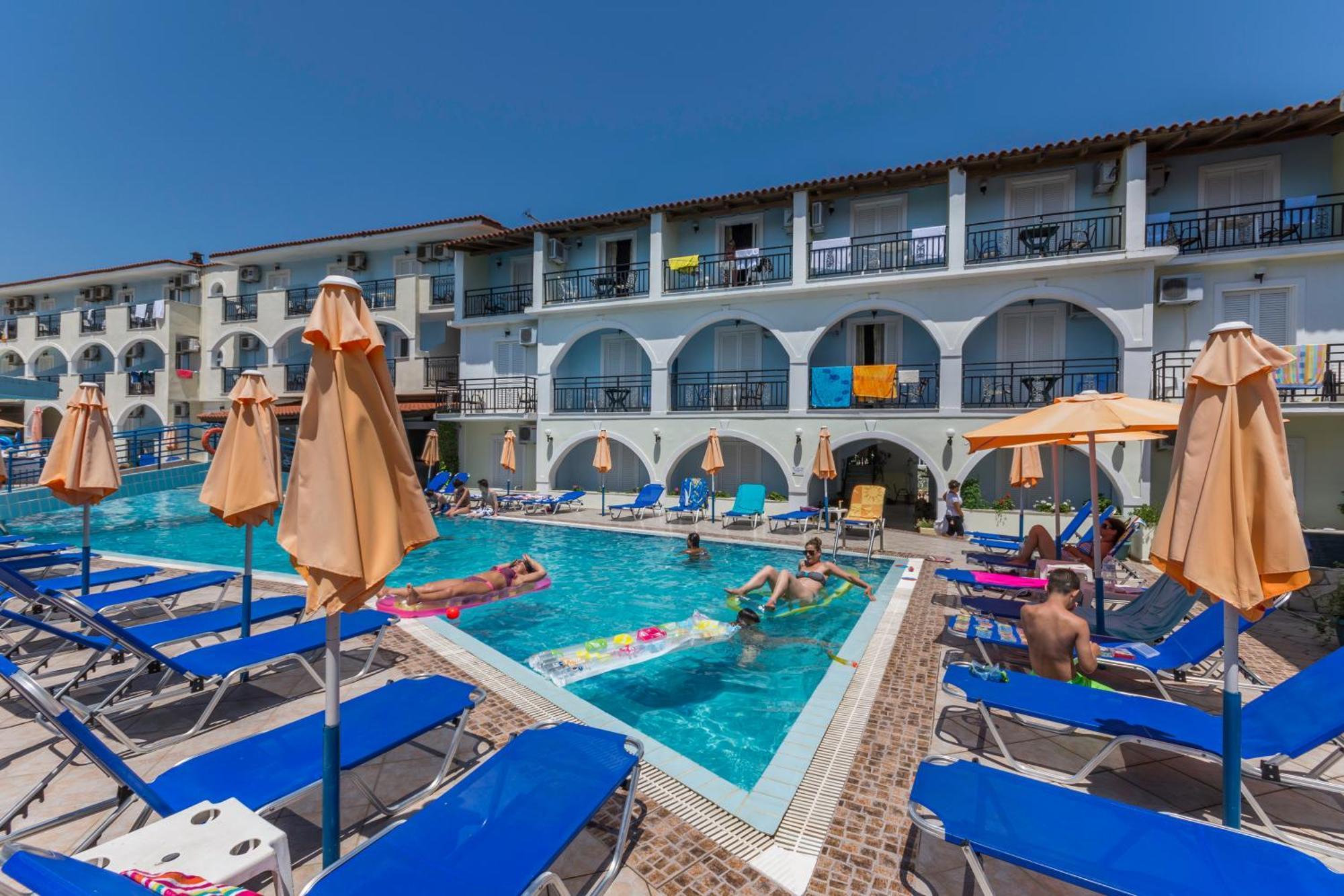 Vossos Hotel Apartments Laganas Exterior foto